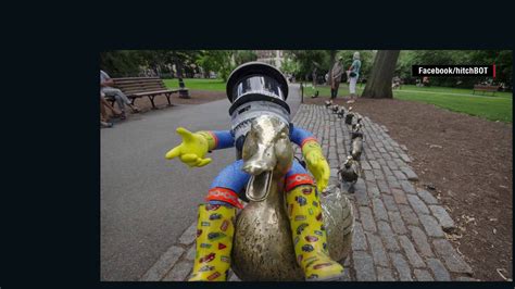 Hitchbot The Hitchhiking Robot Beheaded In The Us Cnn Video