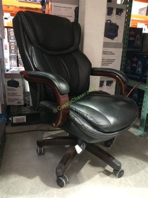 I bought a uline swivel chair at costco 2+ years ago that was labelled top grain leather. LA-Z-Boy Top Grain Leather Executive Office Chair Model ...