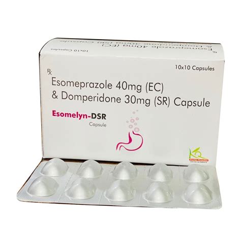 Karelyn Remedies Esomeprazole 40mg Ec Domperidone 30mg Sr Capsule