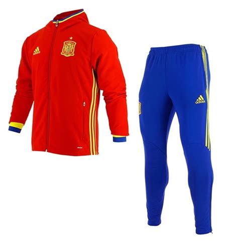 Score calcio spagna e risultati in diretta. Tuta Rappresentanza Spagna 2016-2017 Adidas (Rossa ...