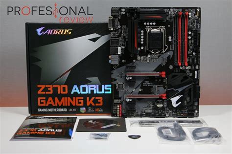 Gigabyte Z370 Aorus Gaming K3 Review En Español Análisis Completo