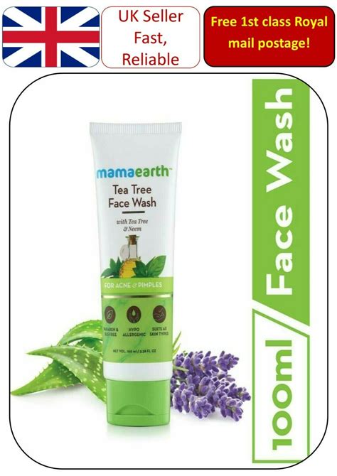 Mamaearth Tea Tree Face Wash With Tea Tree And Neem Gel For Acne And