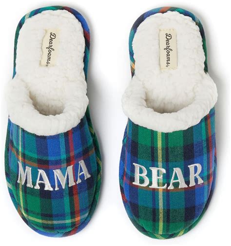 Dearfoams Women S Ts For Mom Cute Cozy Mothers Day Mama Bear Slipper Slippers