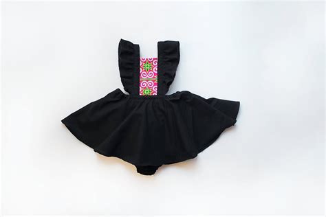 hmong-baby-girl-clothes-black-girl-pinafore-dress-baby-girl-etsy