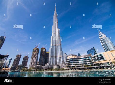 Dubai Uae December 2019 Burj Khalifa Worlds Tallest Tower