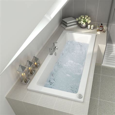 Available with a huge range of hydrotherapy solutions and the ability to customise your whirlpool bath or jacuzzi bath to suit your specific needs, our range of stunning baths and systems provides the bathtubs experience. 1700x750x545mm Whirlpool Double Ended Bath - 14 Jets ...