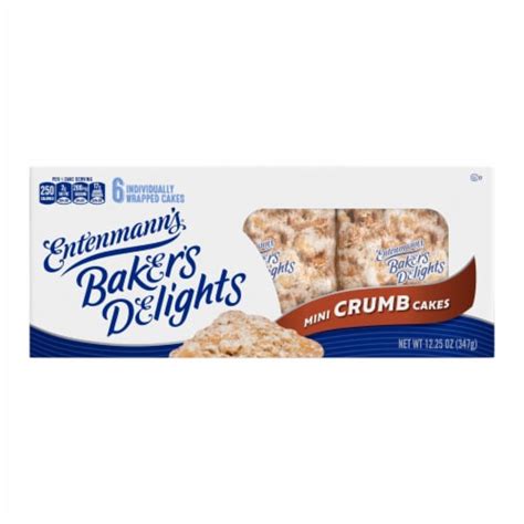 Entenmanns Minis Individually Wrapped Crumb Snack Cakes 6 Ct 1225 Oz Pick ‘n Save