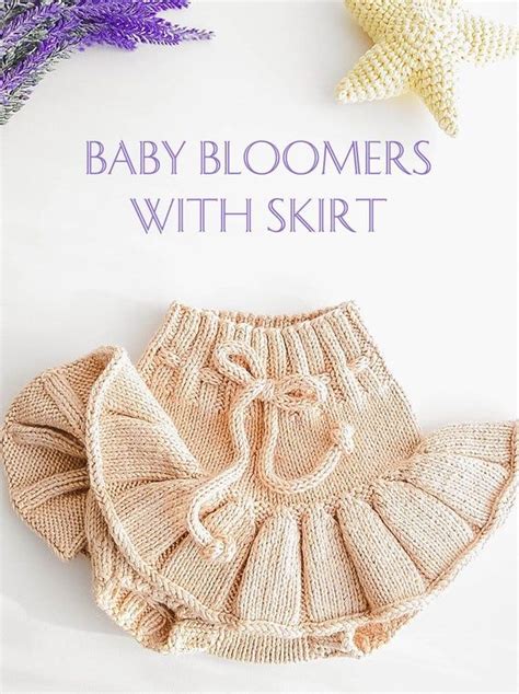 Pdf Knitting Pattern Bloomers For Baby Kid Bloomers With Etsy In