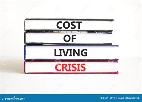 Cost Of Living Crisis Symbol Concept Words Cost Of Living Crisis On