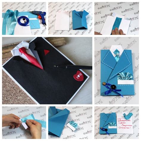If you want to give something that is personal, thoughtful and useful, try your hand at making one of these diy father's day gifts this year. Wonderful DIY Suit and Tie Card for Father's Day