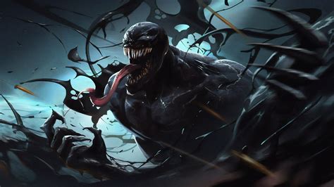 Perfect screen background display for desktop, iphone, pc, laptop, computer, android phone. Venom (Movie 2018) 4K 8K HD Wallpaper