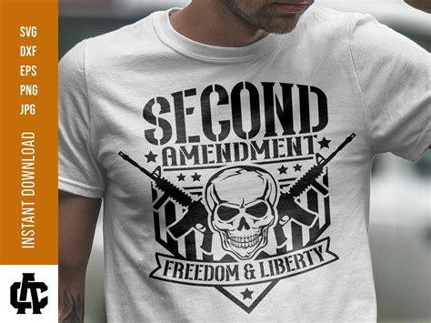 Defend Second Amendment Freedom And Liberty Svg Patriotic Etsy