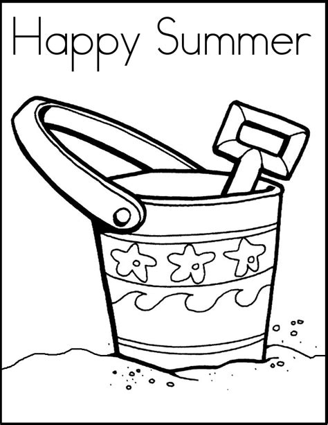 To print the coloring page Summer Coloring Pages Preschool - Coloring Home