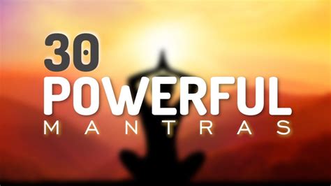 30 Incredible Mantras For Health Happiness Healing Positive Energy