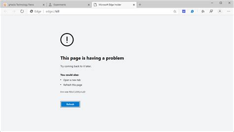 Google Chrome Will Display Error Codes On Crash Pages Ghacks Tech News