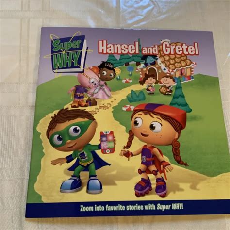 Super Why Hansel And Gretel Book Kids Childrens Stories Fairytale