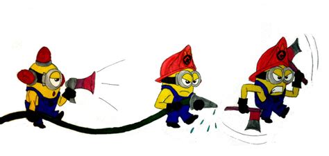 Fire Minion Fighters By Inkartwriter On Deviantart