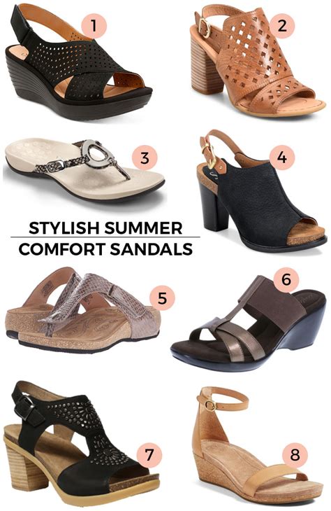Stylish Comfort Sandals For This Spring And Summer