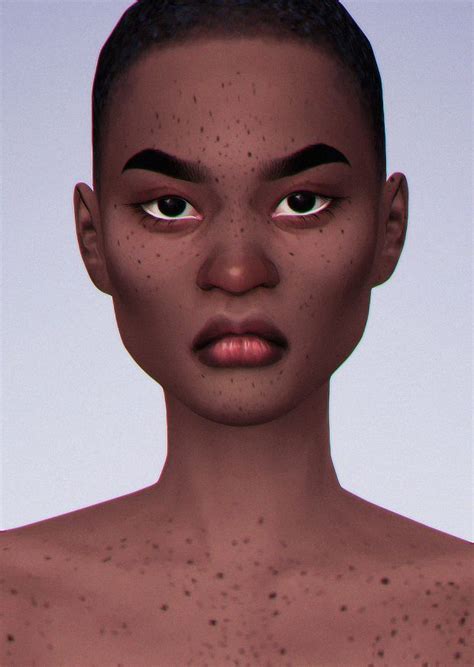 Lana Cc Finds Plasmafruit Dare Freckles The Sims 4 Skin Sims 4