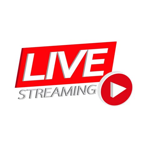Live Streaming 3d Simple Icon Design For The Broadcast System Stylish Live Streaming Icon With