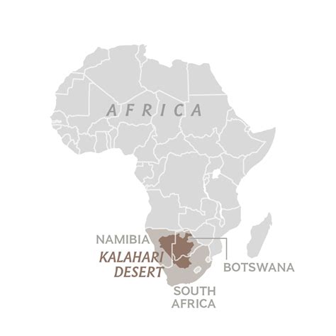 Top 102 Images Where Is Kalahari Desert Located On A Map Completed 112023