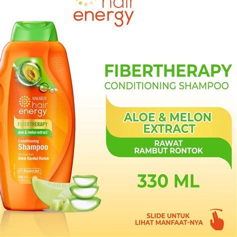 Jual Wda Makarizo Hair Energy Fibertherapy Conditioning Shampoo Aloe