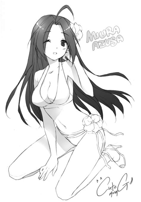 Miura Azusa Idolmaster And 2 More Drawn By Cuteg Danbooru