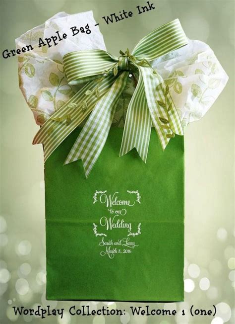 25 Wedding Welcome Bags Personalized Wedding Guest T