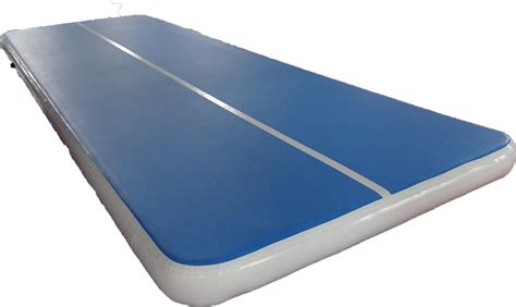 Airtrack factory is world's leading airtrack manufacturer. AirTrack Pro - Turnmat - Gymnastiek Blauw| 600x200x20 CM ...