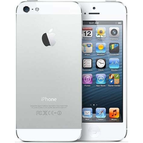 Apple Iphone 5 32gb Verizon Wireless 4g Lte White Smartphone