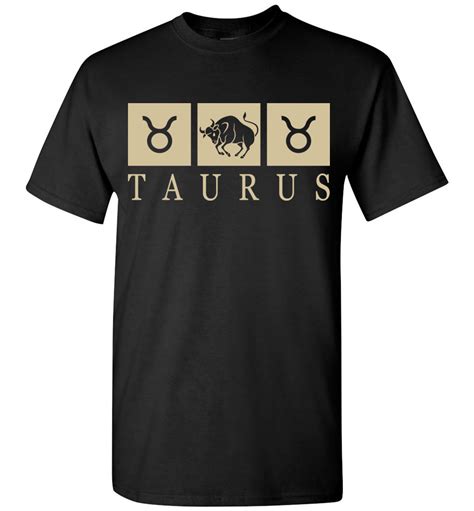 Taurus Zodiac T Shirt Tee Custom Ts Etc