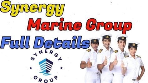 🚢synergy marine group full details how to apply salary and selection process youtube