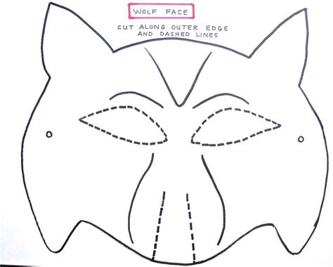printable masquerade mask template fun printable roodkapje thema