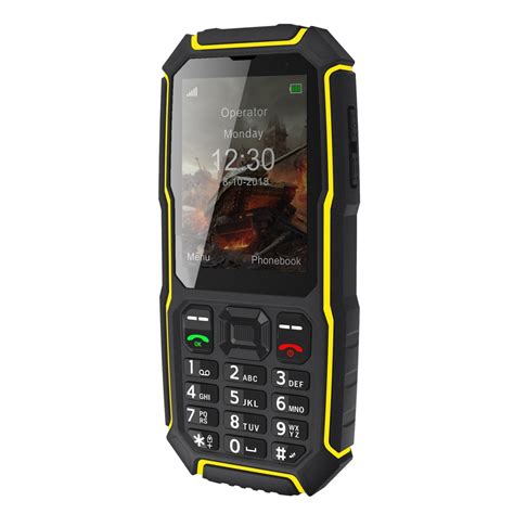 R80 Waterproof Shockproof Rugged Cell Phone Fanmisenior