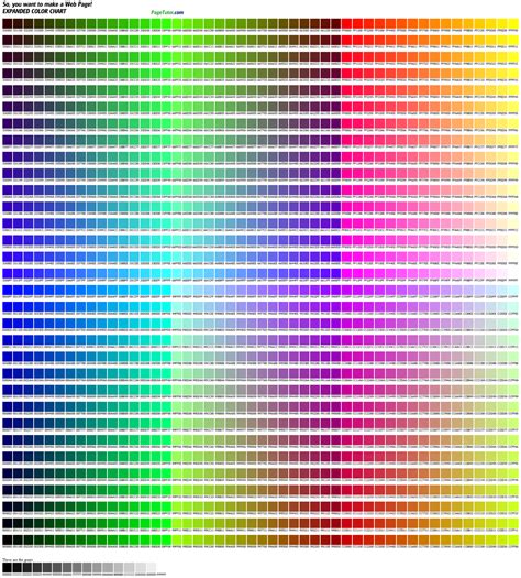 Kode Warna Html Lengkap Full Color Ruang Ilmu