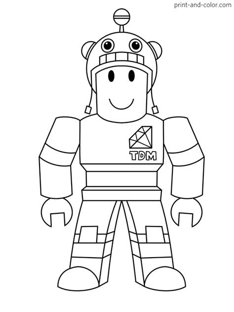 Roblox Coloring Pages Print And Color Com