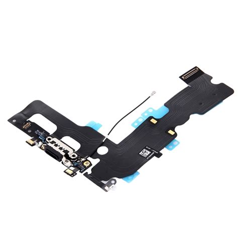 For a stable connection, you should use a lighting source for checking the port and if you find dirt or debris in it, take a soft cloth and gently clean it. Replacement for iPhone 7 Plus Charging Port Flex Cable ...