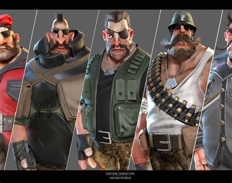 Character Designs By Santiago Betancur · 3dtotal · Learn Create Share