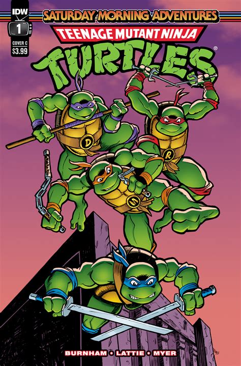 Teenage Mutant Ninja Turtles Saturday Morning Adventures 1 Cover C