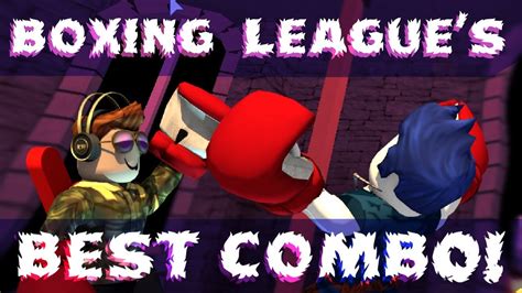The Deadliest Combo In Boxing League Roblox Youtube
