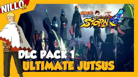 Naruto Ninja Storm 4 Dlc Pack 1 Todos Os Ultimate Jutsus All