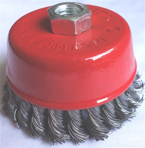 M Twist Knot Wire Cup Brush For Angle Grinder Fumtools Co Uk