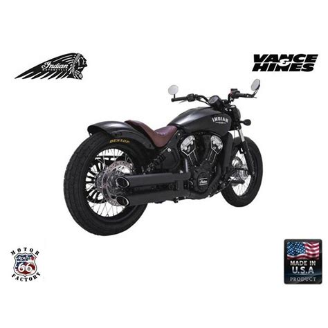 2018 Indian Scout Bobber Vance And Hines Exhaust