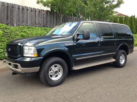 Sell Used 02 Ford Excursion Limited Diesel 73l 4x4 Only 112k Orginal