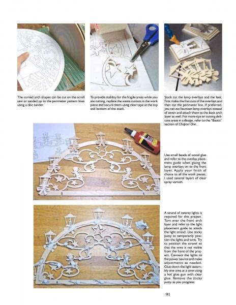 Lighted Scroll Saw Projects Schifferbooks