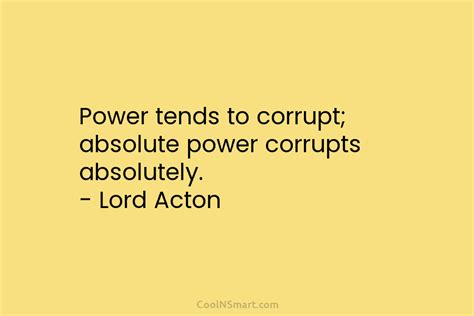 🌈 Power Tends To Corrupt Absolute Power Corrupts Absolutely 2022 10 24