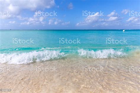 Tropical Beach In Caribbean Grand Cayman Island Stock Photo Download