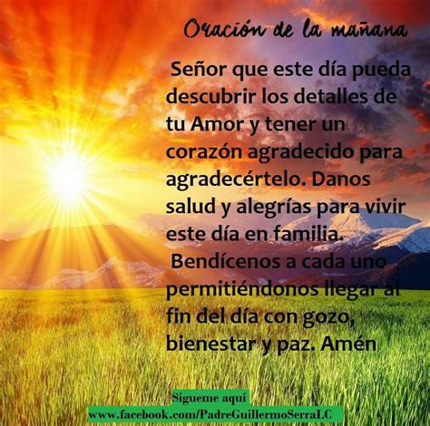 Oracion Por La Manana Oraciones Confiar En Dios Frases Oracion Para