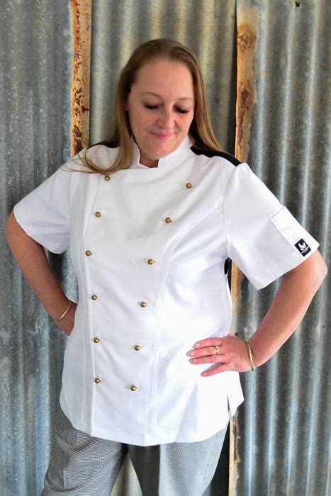 Hot Mumma Mesh Plus Size Chef Jacket Ready2rock Hospitality Uniforms