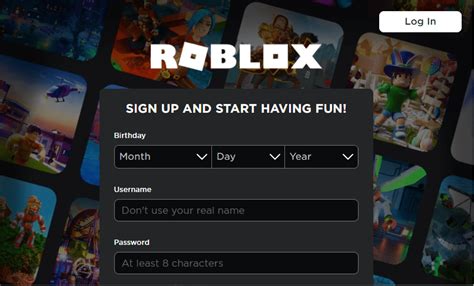 Roblox Account Login Signup Facebook Login Quick Login Cloudfuji